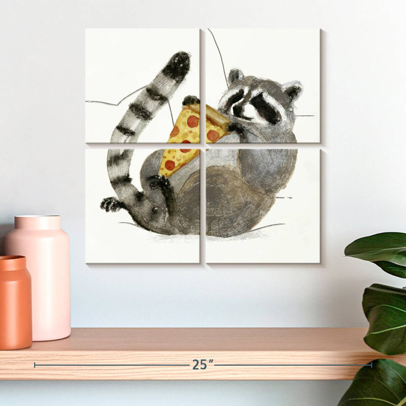 Brampt Rascally Raccoon II, 18'' H x 18'' W
