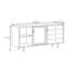 Buffet noir Simple Style-131164909