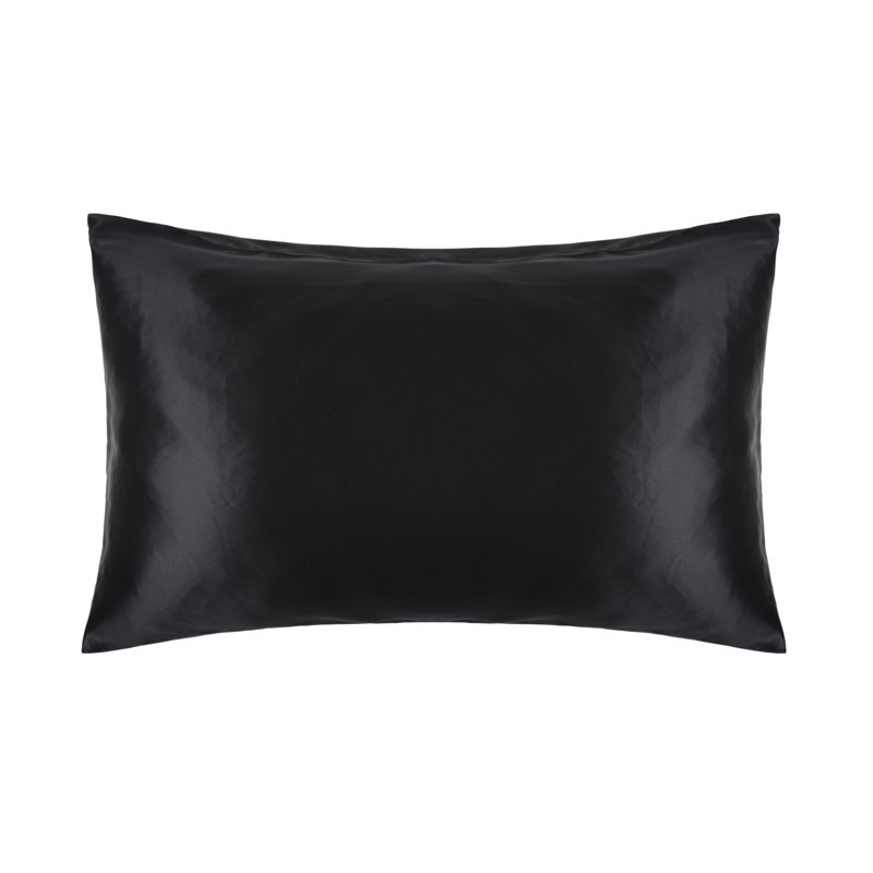 Luxury Silk Range Silk Pillowcase, Black