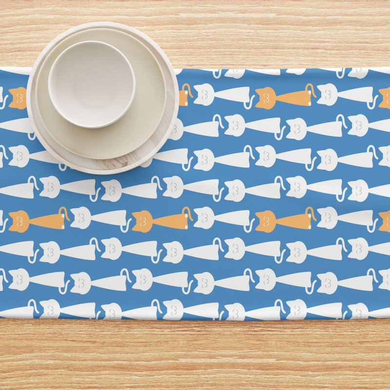 Rectangular Cotton Twill Table Runner