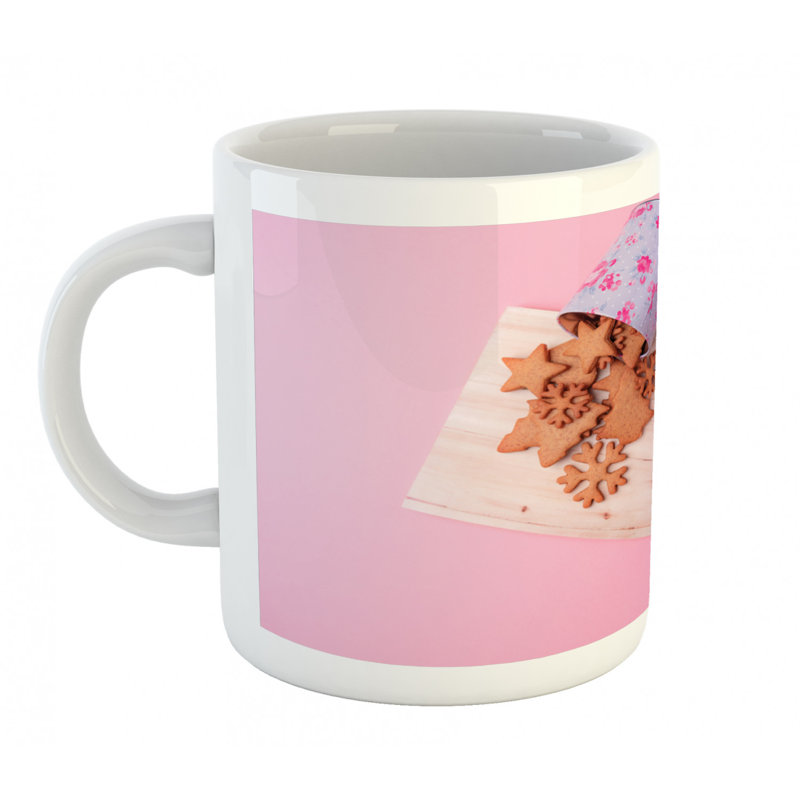 Grande tasse à café pain d’épice cookies