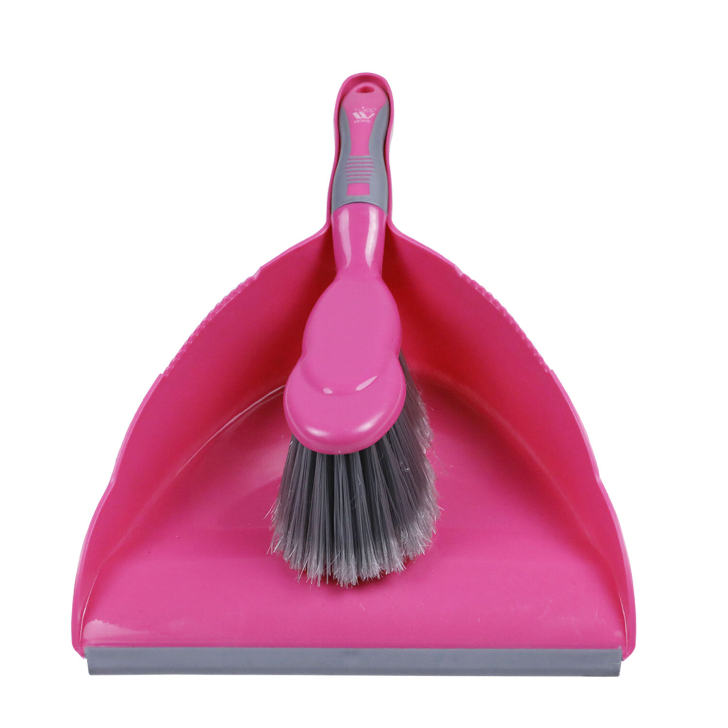 WBM Home Broom and Dustpan Set for Home, Fine Long Bristles, Multi