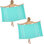 Ensemble de 2 serviettes de plage en coton de la même taille