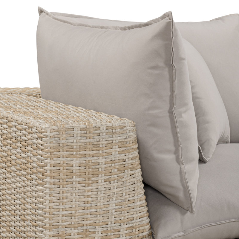 Canapé modulaire d'extérieur Cali, 2, Loveseat