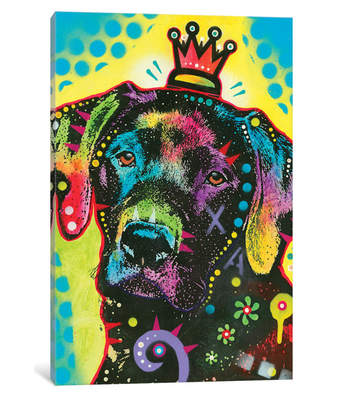 21 par Dean Russo - impression sur toile tendue, H 18 po x l 12 po x P 1,5 po