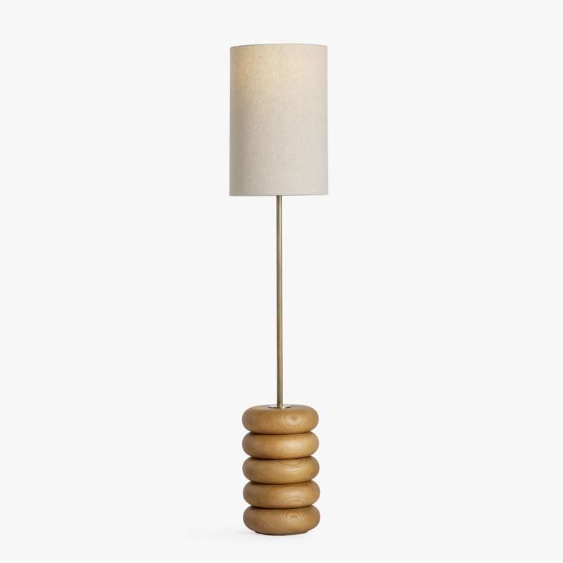Mirela Floor Lamp - , Natural