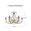 Lustre classique à 9 lumières de style bougie BurkIER