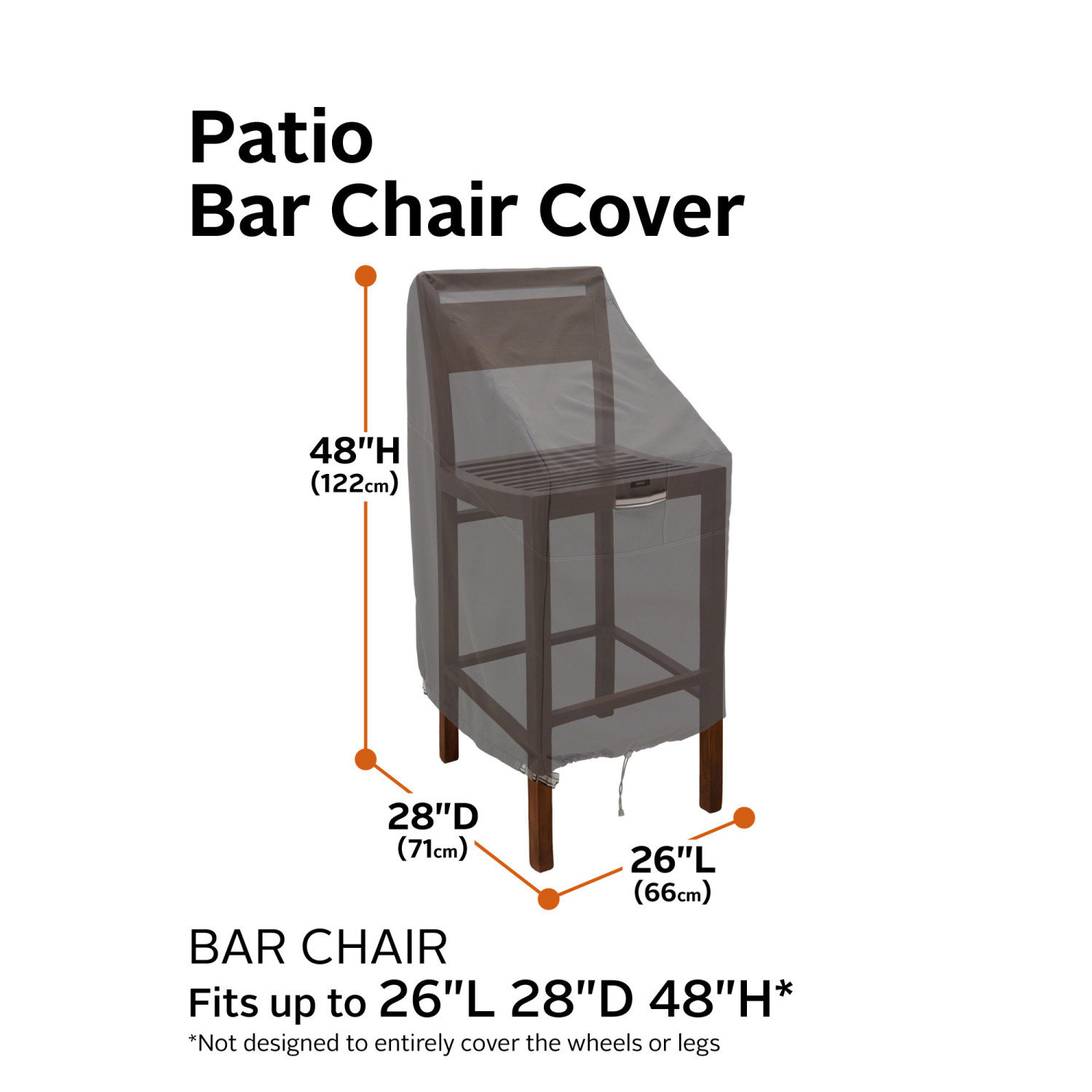Jaylon Water Resistant Chair Cover