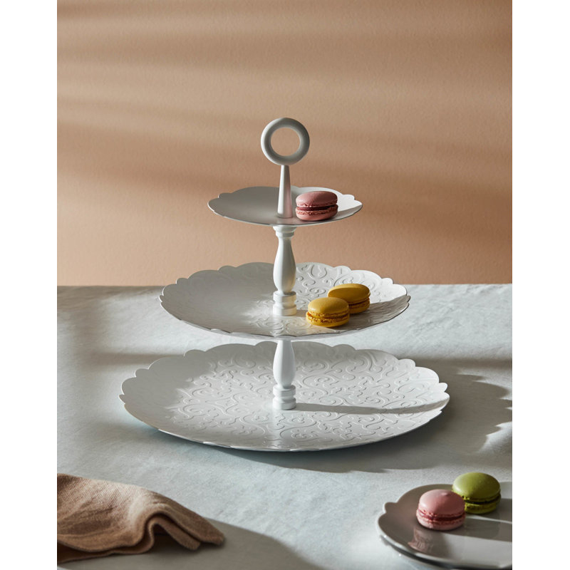 Dressed Two-Dish Cake Stand