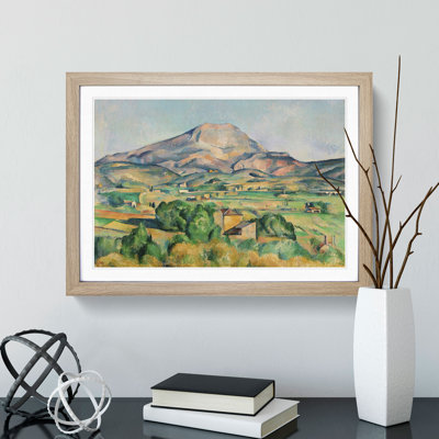 Mont Sainte - Victoire Vol.1 By Paul Cezanne - Picture Frame Graphic Art