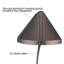 Ensemble de luminaire DEL intégré en bronze huilé raffermir