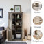 Grande armoire de rangement avec portes coulissantes Farnborough Farmhouse-518751871