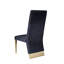 Chaise d'appoint en velours Rovala-1734812076