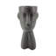 Textured Ceramic Vase for the Living Room, Face Design Decorative Vase-1050593820-1050593823