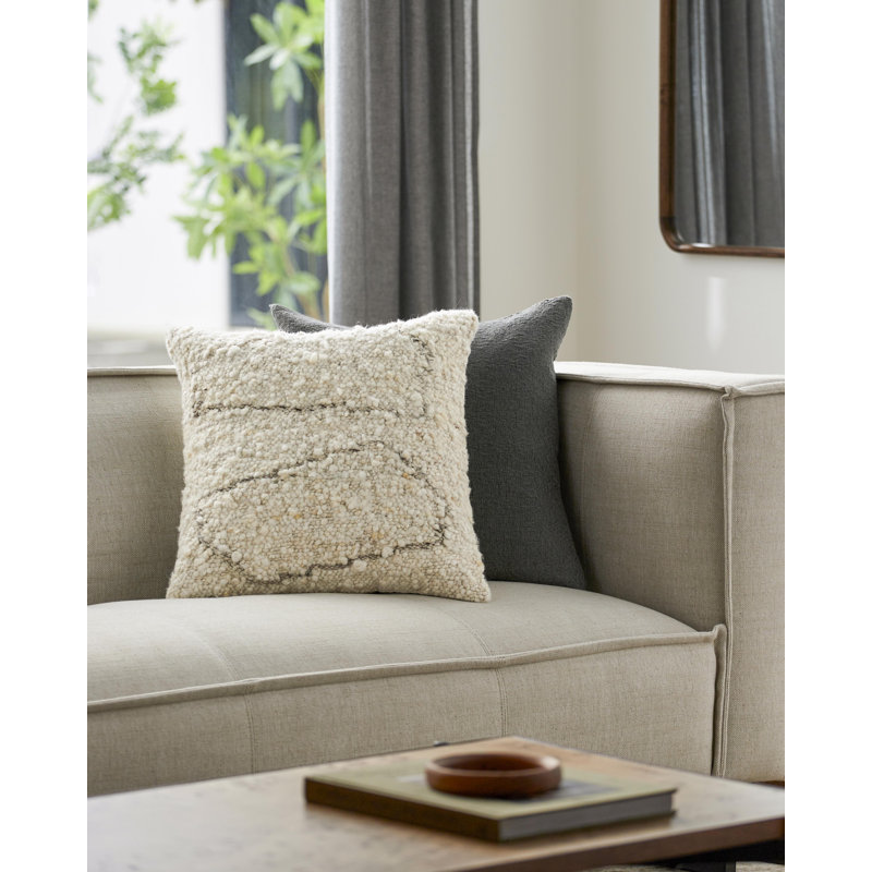 Blakesley Throw Pillow, 18" x 18", Polyester/Polyfill
