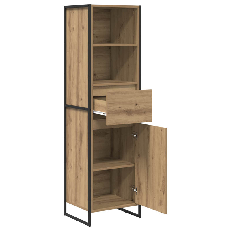 43 cm W Highboard, Artisian Oak