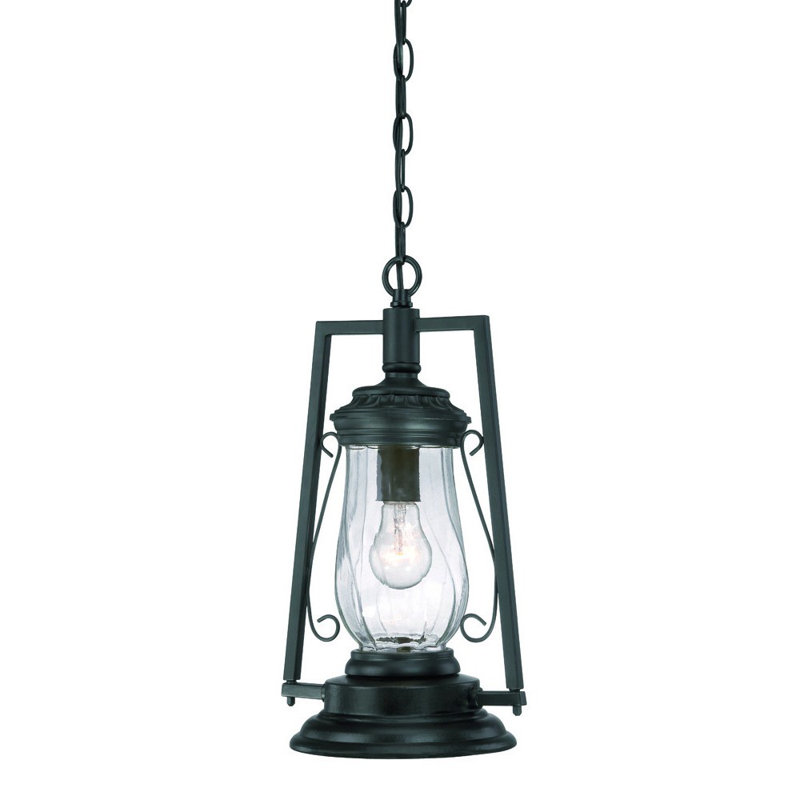 Luminaire suspendu noir mat