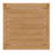 Modway Carlsbad Teak Wood Outdoor Patio Side Table