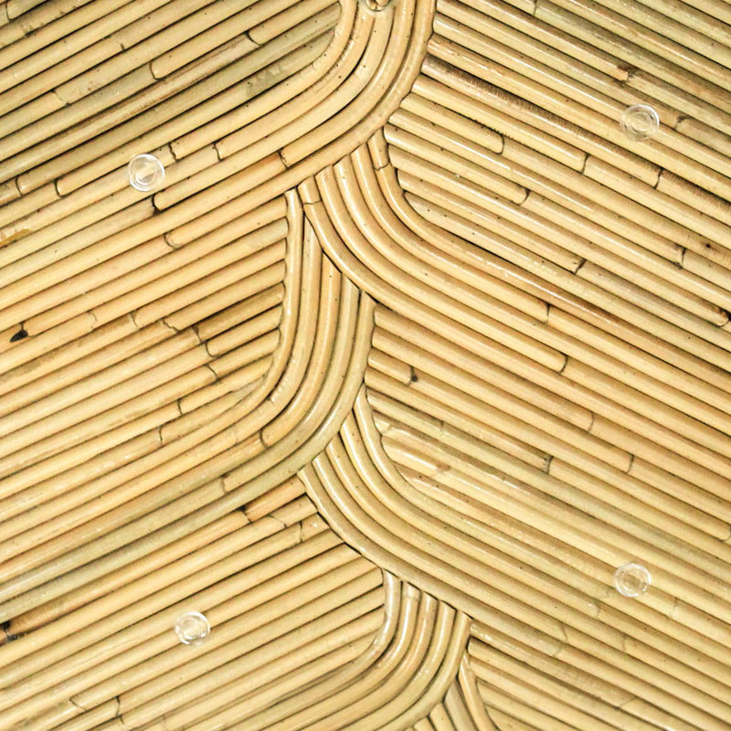Table d'appoint courte en rotin Nile