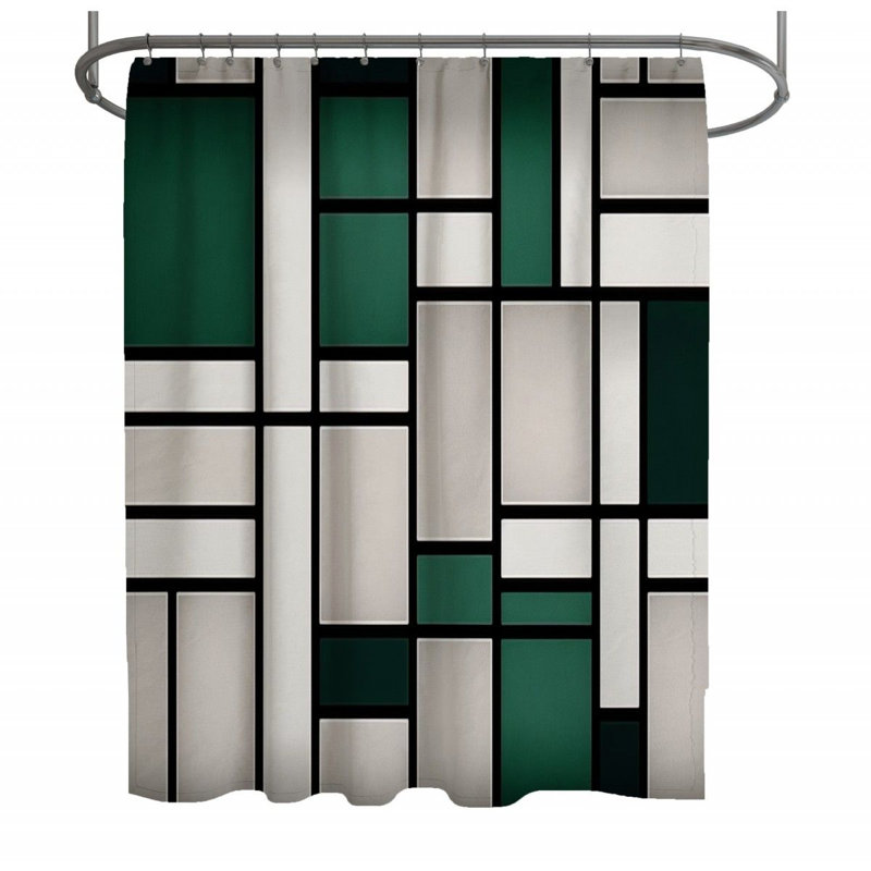 Rideau de douche Fridolina, H 73 po x l 70 po