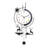 30 Inch Modern Minimalist Wall Clock For Living Room - Elegant Silent Non-Ticking Decorative Clock With High-Quality Finish