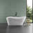 67" x 31.5" Freestanding Soaking Acrylic Bathtub