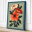 Orange Blooms Study Botanical - Wrapped Canvas-1151037508-1151037535