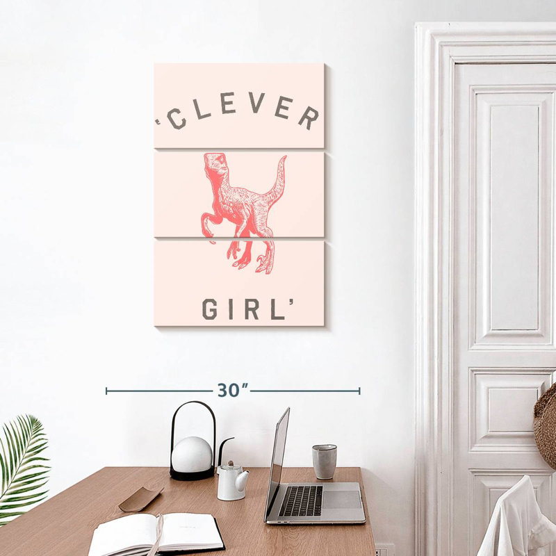 Brampt Clever Girl Pink, 32" H x 20" W