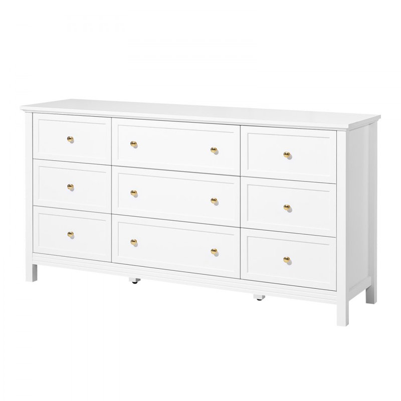 149.86 cm W Chest of 9 Drawers