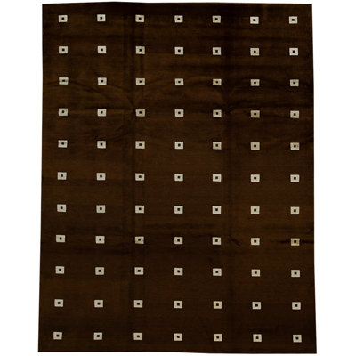 Wool Geometric Indoor Rug