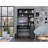 Smokey Oak 2-Drawer 7-Shelf Computer Desk With Hutch