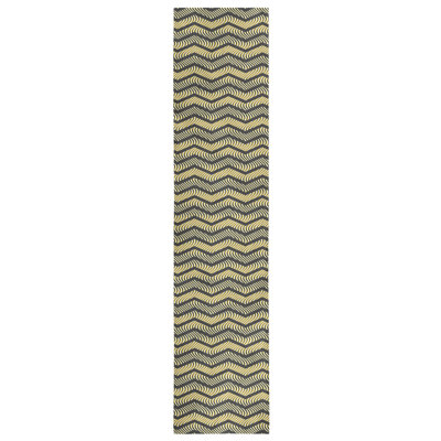 Stephenie Wavy Chevrons Table Runner