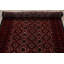 Tapis de zone en laine 3 pi 3 po x 6 pi 3 po one-of-kind à la main-noué la new age balouch Midford