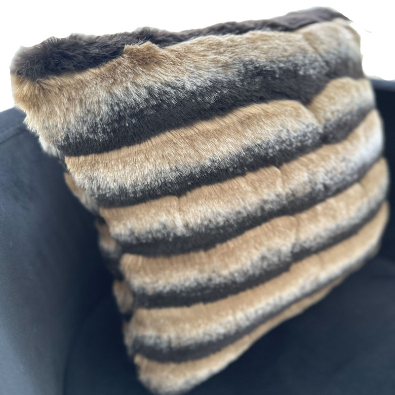 Coussin Wild Wolf, 16 po x 1 po