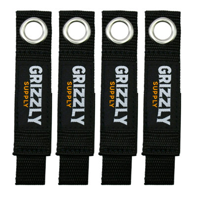 7" Hook and Loop Storage Strap 4/pk