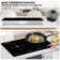 20" HORIZONTAL 2-BURNER Induction Cooktop 9 Power Builtin/Freestand 110V