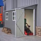 4x10 Ft Shed With 2 Windows