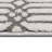 Linkage Casual Geometric Polyester Machine Washable Knitted Bath Mat-94230214-94230212