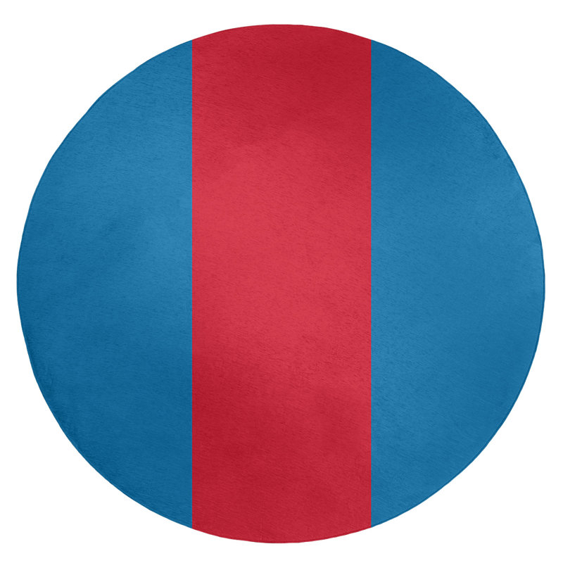 Chenille Indoor Rug, Round 5'