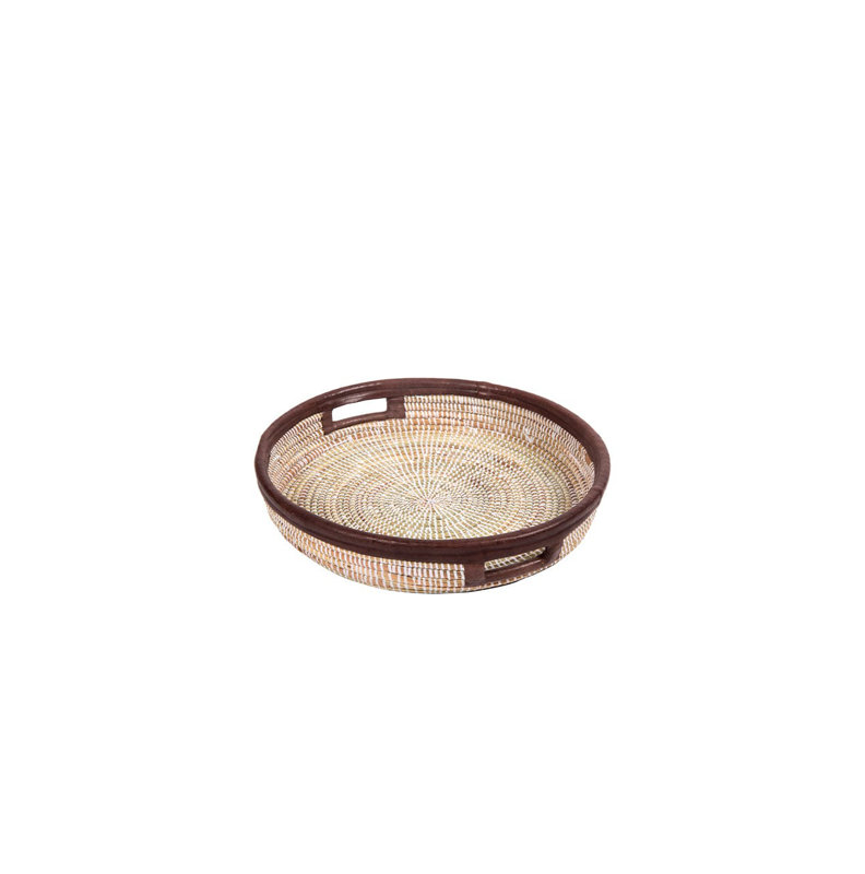 Tray, Beige/Brown