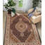 Tapis en soie et en laine Gresham Mahi Design 4 pi x 6 pi