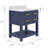 Doucette 30" Single Bathroom Vanity Set with Carrara White Marble Top-1277733743-1300959008