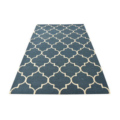 5'0 x 7'11 Platt Blue Rug