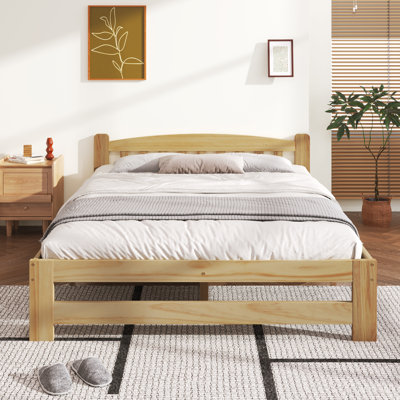 Solid Wood Bed