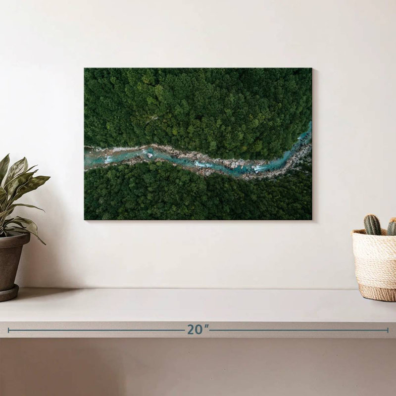 Alvord Flowing Forest River, 8" H x 12" W