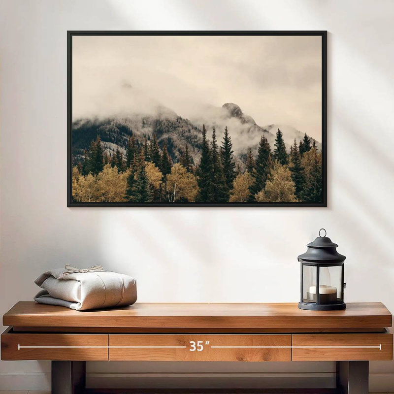 Parc national Alvord Foggy Banff, H 17 po x l 25 po