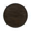 Table basse ronde en bois massif