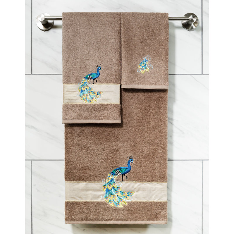 Linum Home Textiles 100% Turkish Cotton Alisah, Latte