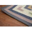 Tapis oriental géométrique à tissage plat kilim Durrie 9 x 12