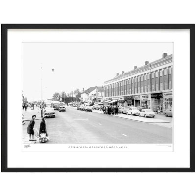 Greenford, Greenford Road C1965 by Francis Frith - Single Picture Frame Print